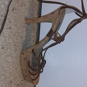 Nine West strap heels. 6 1/2
